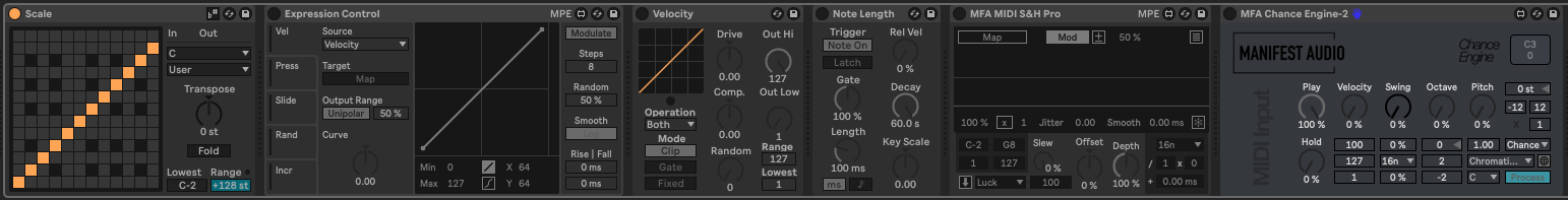 Pheek's Default Midi chain